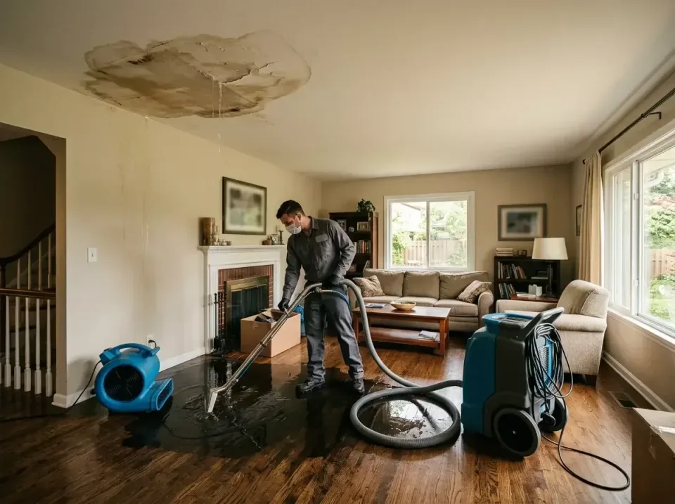 attic-pipe-burst-ceiling-drip-008 — frequently asked questions, Water Damage Restoration & Carpet Care in Depoe Bay, OR